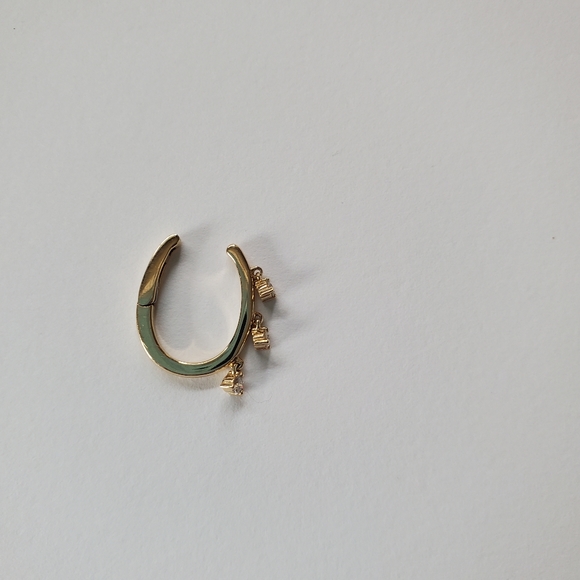 EF Collection 14k & Diamond Ear Cuff - Picture 5 of 13